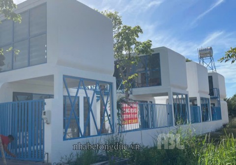 Mẫu khách sạn đẹp bằng nhà bê tông đúc sẵn tại Long Thành