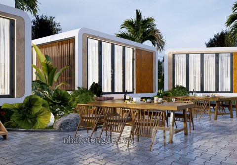 Mẫu nhà đẹp làm khu du lịch sinh thái tại Trảng Bom