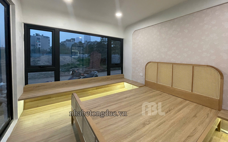 nội thất căn V01 nhà bê tông đúc ABL