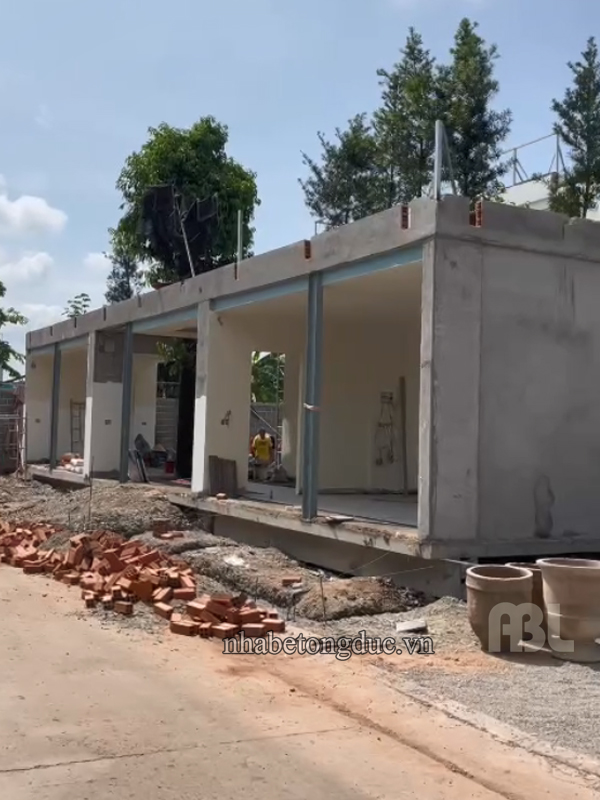 thi công biệt thự trần đạt