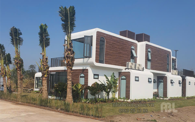 nhà bê tông đúc thực tế