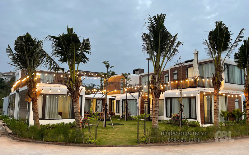 nhà bê tông đúc ABL V01 làm homestay