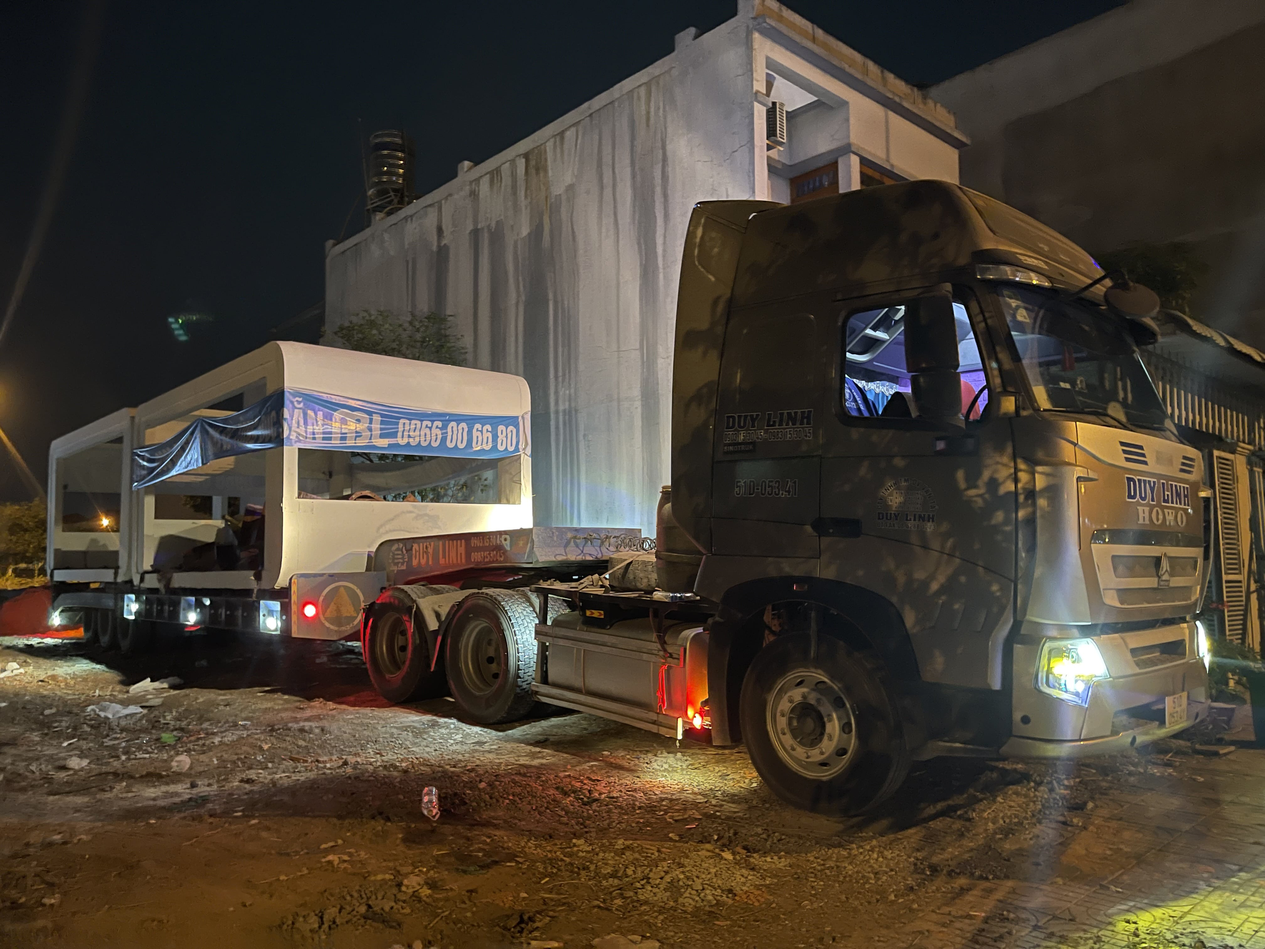 vận chuyển nhà bê tông đúc ABL