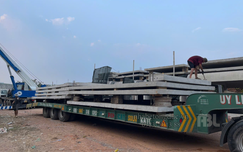 mẫu nhà bê tông lắp ghép V05B