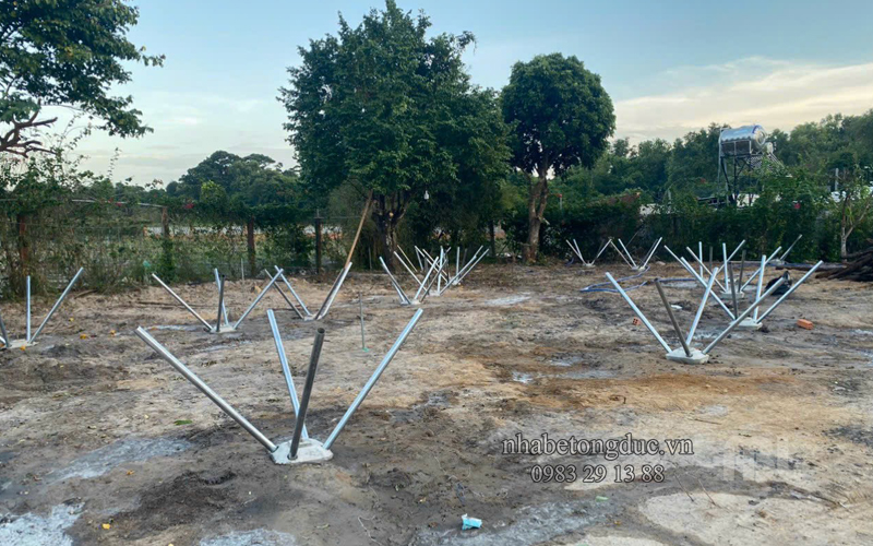 thi công móng kim cương